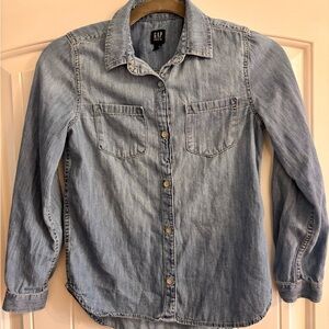 GAP Denim Button-Up Shirt
